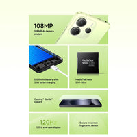 【Brand+】Global Version Xiaomi Redmi Note 14 MediaTek Helio G99-Ultra 108MP AI 5500mAh 6.67" AMOLED 120Hz Display