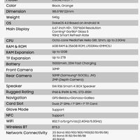 Blackview OSCAL PILOT 1 Rugged Phone, 6GB+ 256GB ,Helio G81 Smartphone Android14, 6.67'' Display Mobile Phone, 15000mAh, NFC