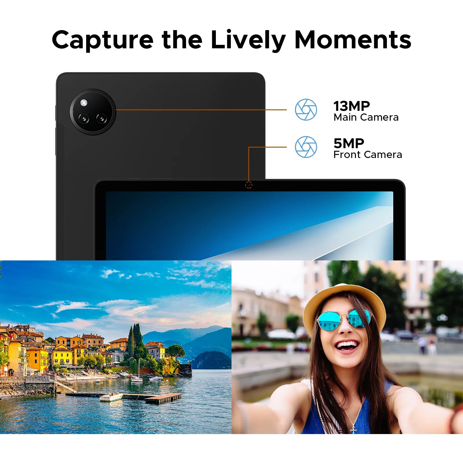 【Brand+】Doogee Tab A9 Pro+ Tablet Pc 11-Inch Android 15 30Gb Ram(6+24) 128Gb Rom 8580Mah Battery Widevine L1 Support