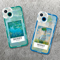 Claude Monet Arts Case For Samsung Galaxy S23 S22 S21 FE Plus Ultra Silicone A14 A34 A54 A13 A23 A33 A53 A32 A52 A52S 5G Cover