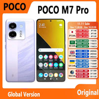 POCO M7 Pro 5G Global Version Dimensity 7025-Ultra 120Hz FHD+ Eye-care AMOLED Display 50MP camera with OIS NFC
