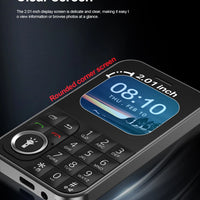 SERVO V9 Small Mobile Phone 2 SIM Cards Magic Voice Speed Dial MP4 Player Rear Camera Flashlight FM Radio 2G GSM Mini Cellphones