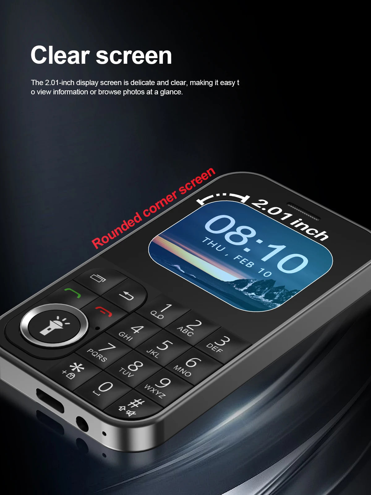 SERVO V9 Small Mobile Phone 2 SIM Cards Magic Voice Speed Dial MP4 Player Rear Camera Flashlight FM Radio 2G GSM Mini Cellphones