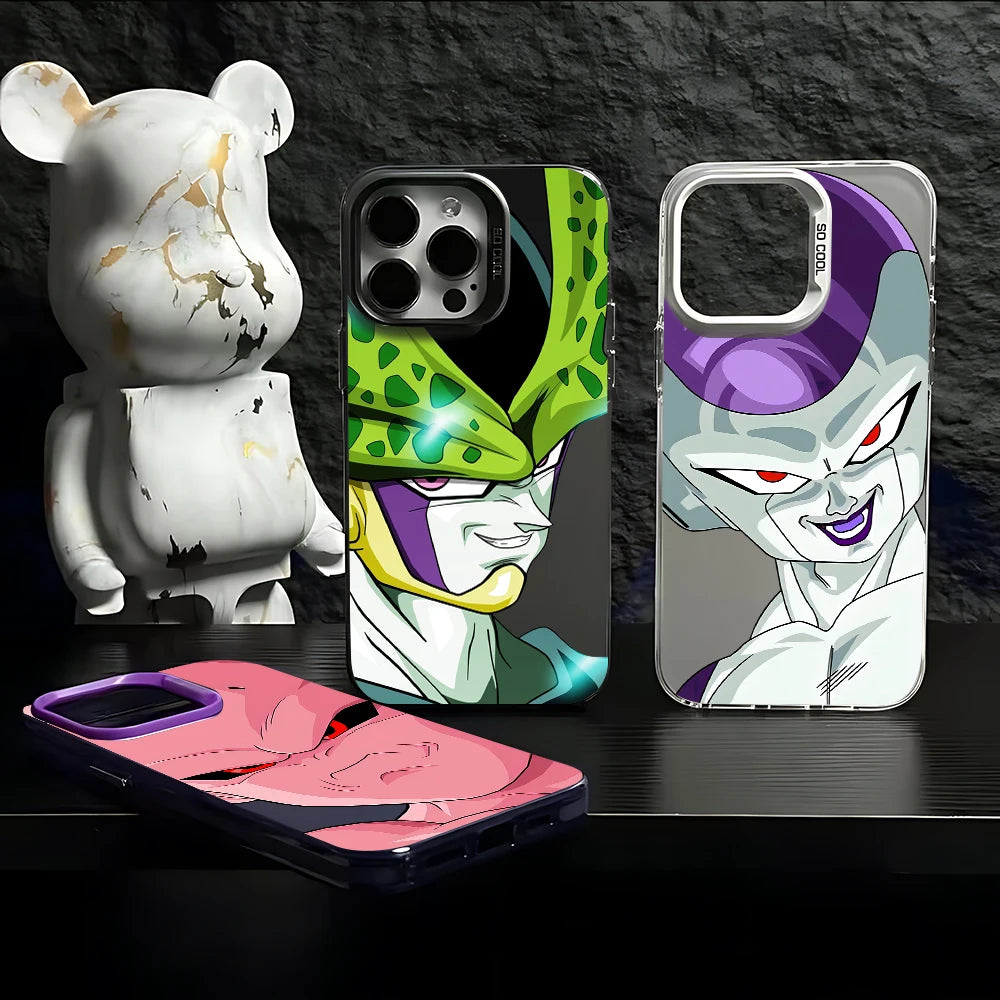 Japan Anime B-BallS Phone Case For iPhone 15 14 13 12 11 Pro Max X XR XSMAX 8 7 Plus Candy Matte Shockproof D-DragonS Back Cover