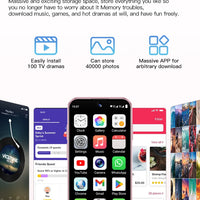 SERVO 19E 3G WCDMA Mini Smart Phone 3.88"Display 2 SIM Android 10.0 16GB ROM Face Recognition GPS Android Smart Cellphone TYPE-C