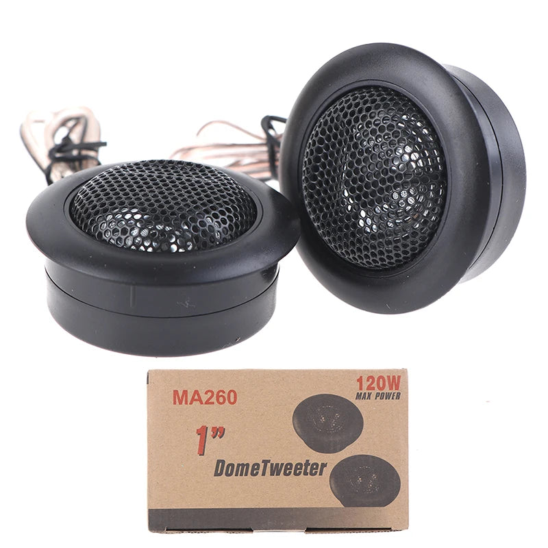 120W Super Power Loud Speaker Tweeter Speakers for Car Stereo Car Audio Dia 48mm