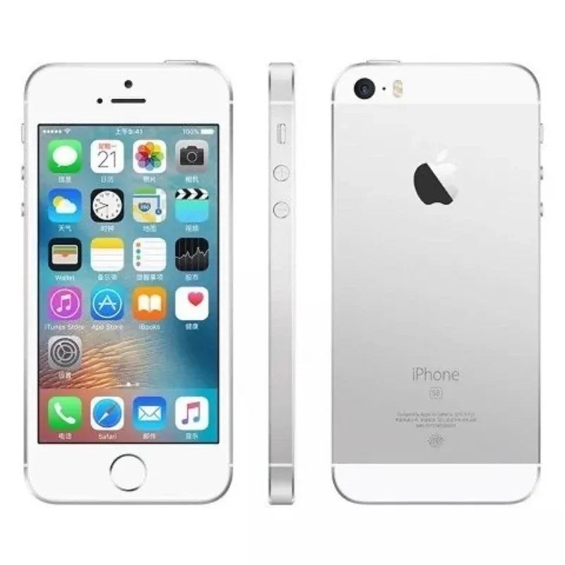 iPhone SE Original Mobile Phone 2GB RAM 16GB/32GB/64GB/128GB ROM 4.0" Unlocked Fingerprint 4G LTE Dual Core Cellphone
