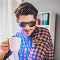 4K HD AI Smart Glasses Chat GPT 100MP Camera Bluetooth Call 260Mah Battery Voice Assistant Control Glasses for Men Women