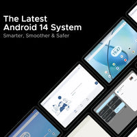 DOOGEE T40 Android Tablet 14 11 ''IPS 2.5K 8GB RAM 512GB ROM Helio G99 8580mAh 18W Charge Face Unlock 7.6mm ultra-thin Tablet