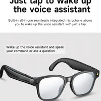 Smart Video Glasses Myopia Prescription Anti Shake Video Recording WIFI Bluetooth Transmission Object Recognition Smart Glasses