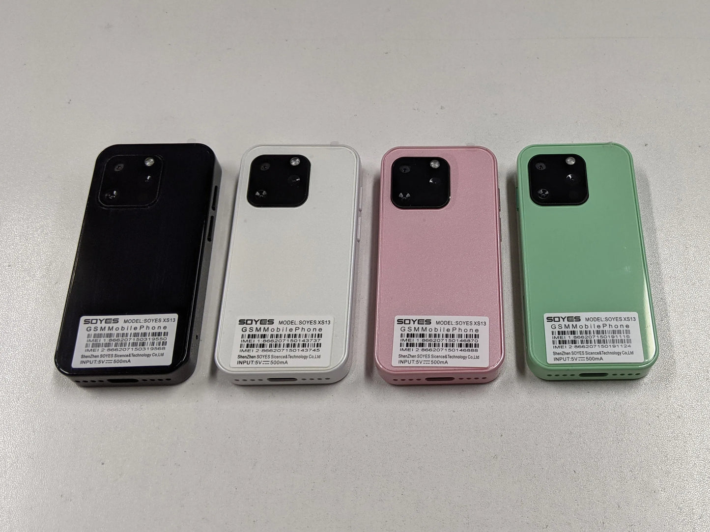 SOYES XS13 Mini Android9.0 Cellphone 2GB RAM 16GB ROM Dual SIM TF Card Slot 5MP Camera Google Play Store Small Smartphone Gifts