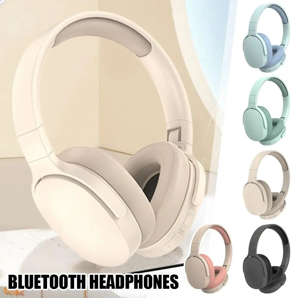 Head-mounted Wireless Bluetooth Headphones Wireless Comfort Heavy Bass Earphones Stereo Sport Gaming Long Battery Earphones