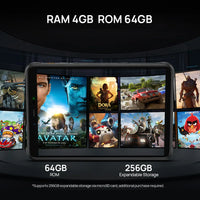 Ulefone Armor Pad Rugged Tablet 4GB RAM 64GB ROM 7650mAh 8.0'' HD+ Display 4G Android 12 Tablet Phone IP68/IP69K 13MP Camera