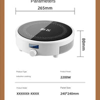 Electric Induction Cooker Boiler Waterproof Stir-Fry Cooking Plate Intelligent Hot Pot Stove Cooktop Burner Cooking Machine