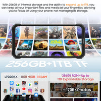 Blackview BV8900 Rugged Phone Thermal By FLIR® Camera Android 13 16GB 256 GB Mobile Phone 10000mAh 33W Fast Charge Cellphone