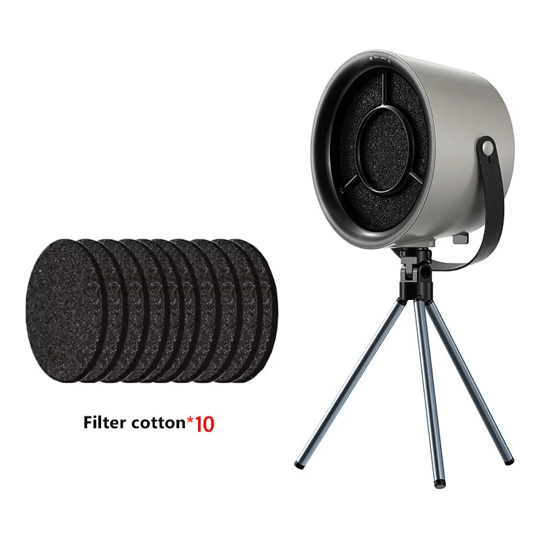 Portable Fan, Small Kitchen Hood, Extractor, USB Power Supply, Office Kitchen Hood, Mini Suction, Vacuum Hood, New, 2024