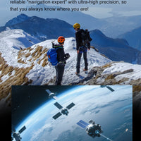 2025 New Military Sport GPS 4GB Memory Smartwatch Men 5ATM Waterproof Fitness Tracker Offline Maps 860Mah Battery Smart Bracelet