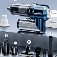 SZUK New Foldable Car Vacuum Cleaner Portable Handheld Mini Vacuum Cleaner Wireless Strong Suction Cleaner Cleaning Machine