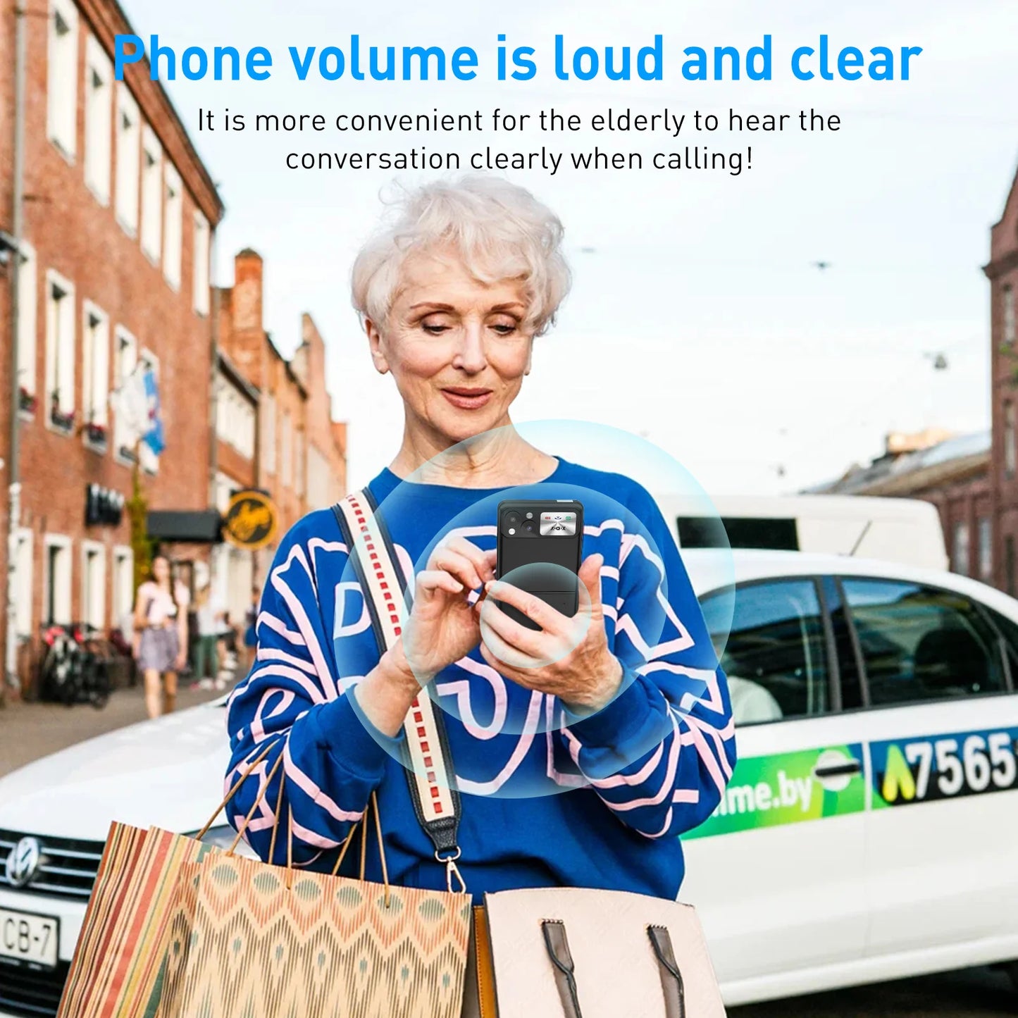 XGODY S200 Mini Smartphones Pocket 2G Dual SIM 2.4 inch Bluetooth Small Mobile Phone 1300mAh Battery Large Button Flip Foldable