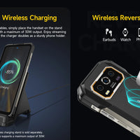 Ulefone Armor 27 Pro 5G Rugged Phone 10600mAh Smartphone 50MP Camera 64MP Night Android 14 Up to 24GB+256GB NFC Waterproof Phone