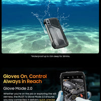 Blackview OSCAL PILOT 1 Rugged Phone, 6GB+ 256GB ,Helio G81 Smartphone Android14, 6.67'' Display Mobile Phone, 15000mAh, NFC