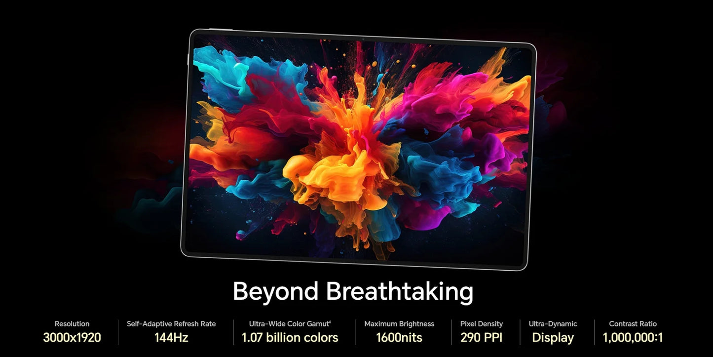 Global Version HONOR MagicPad 2 tablet android 12.3" OLED Screen  Snapdragon 8s Gen 3 CPU 13MP Rear Camera 10050mAh Battery