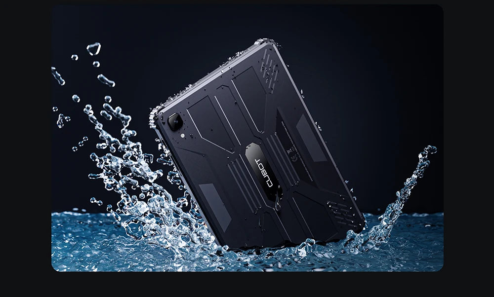 Cubot TAB KINGKONG, Rugged Tablet Android 13, IP68 Waterproof, 16GB RAM(8GB+8GB Extended), 256GB ROM, 10600mAh,10.1" FHD+ Screen