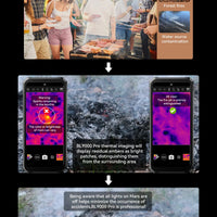 Blackview BL9000 Pro 5G Rugged Smartphone 6.78 "FHD + Display 12GB + 512GB 50MP Camera 8800mAh Battery Android 14 Phone