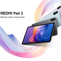 Xiaomi Redmi Pad 2 Global Version 11" 2.5K Crystal-clear Display Advanced Helio G100-Ultra 18W Fast Charging 9000mAh Battery