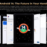 【World Premiere】HOTWAV R10 Pro Rugged Tablets 10800mAh 8GB+256GB OTG Charging Tablet For Field Exploration+Mountain Climbing