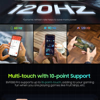 Blackview BV9300 Pro Rugged Phone 6.7'' 120Hz Display 8/12GB 256GB Smartphone With Dual Screen 15080mAh Battery 64MP Cellphone