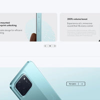 Global Version POCO C85 Smartphone 6.9" Dot Drop display 50MP Camera 6000mAh battery 33W Helio G81-Ultra NFC