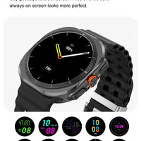 2025 New Watch 7 Ultra Smart Watch Men 32GB Memory 3D Video Display Sports SmartWatch GPS NFC Compass Blood oxygen Smartwatch
