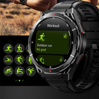 Swim Smartwatch Outdoor GPS Watch Sports Fitness Tracker Health Military Waterproof Watch BT5.3 Call Smart Watch for Android iOS