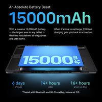 World Premiere ALLDOCUBE Ultra Pad 13'' 2.8K 144Hz Tablet Snapdragon 7+Gen3 18GB RAM 256GB ROM Android 15 15000mAh Cube AI