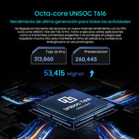 Blackview Android 14 Tab 16 Pro 11 Inch Touch Tablet 2K Screen 24GB +256GB 4G LTE+5G WiFi Gaming Tablets with Protective Shell