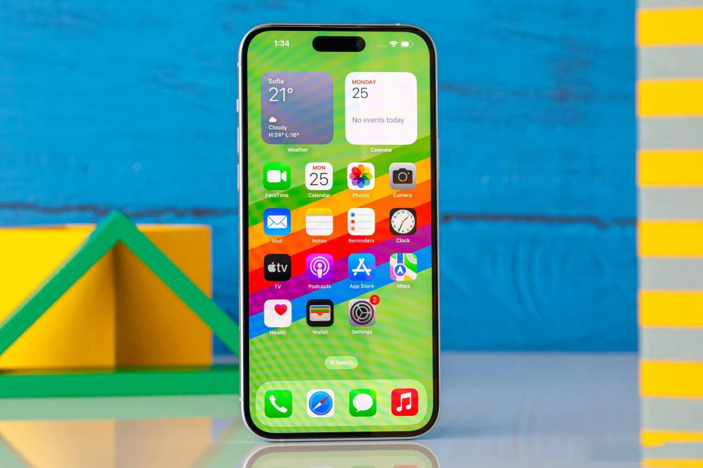 Refurbished phone iPhone 15 Plus/256GB ROM 6GB RAM "Genuine Super Retina Ole Face ID NFC A16 excellent condition