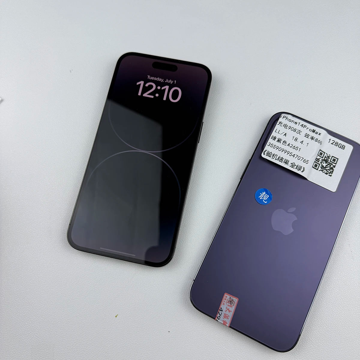 6.7" iPhone 14 Pro Max Dual eSIM 128/256GB ROM 6GB RAM Face ID NFC A16 Original 14Pro Max 5G 100% Original Phone Unlocked