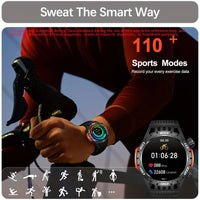 SENBONO Smart Watch Men With Lighting Compass Sport Fitness Tracker IP68 Waterproof Bluetooth Call Smartwatch For Android IOS
