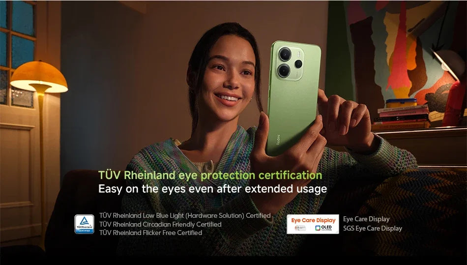 Global Version Xiaomi Redmi Note 14 MediaTek Helio G99-Ultra 108MP AI Camera 6.67" AMOLED 120Hz Display 5500mAh