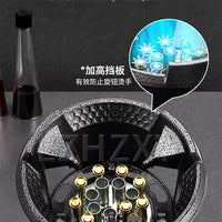 Low-pressure Fierce Fire Gas Stove Commercial Single-hole Liquefied Gas Burner for Hotel Restaurant Energy-saving Gas Cooktop