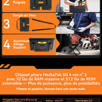 Blackview Active 10 Pro [No EU Charger] Rugged Tablet 36GB + 256GB 11.0" 30000mAh PC 108MP Dual SIM 5G