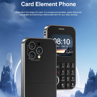 SERVO V9 Small Mobile Phone 2 SIM Cards Magic Voice Speed Dial MP4 Player Rear Camera Flashlight FM Radio 2G GSM Mini Cellphones