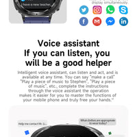 2025 New Precise Blood Lipids Uric Acid Smart Watch Men ECG+PPG Clock Blood pressure Body analysis HD Call NFC Health Smartwatch