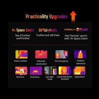 Blackview BV8900 Rugged Phone Thermal By FLIR® Camera Android 13 16GB 256 GB Mobile Phone 10000mAh 33W Fast Charge Cellphone