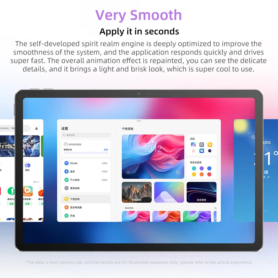 Global ROM Lenovo Xiaoxin Pad 2025 11'' Tablet 128GB 256GB ROM MTK Dimensity 6300 2.5K Display 7040mAh Battery Dolby Atmos