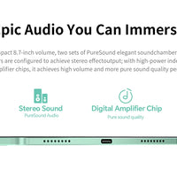 Teclast M50 Mini Tablet 8.7" 90Hz Screen 4GB RAM 128GB ROM Unisoc T606 Octa-core 5100mAh Battery Android 15 Tab Wifi5 Metal Body