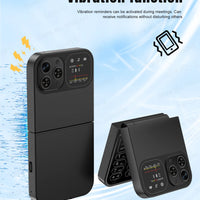 SERVO F15 Mini GSM Flip Mobile Phone 2 SIM Blacklist Magic Voice Auto Call Record Speed Dial MP4 Torch Cute Tiny Fold Cellphones