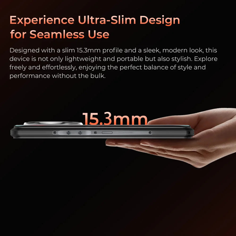 Oukitel WP55 Pro 5G Rugged Smartphone 16GB+512GB 33W Android15 Mobile Phone 11000mAh 6.58" FHD+ 108MP Camera oukitel Cell Phone