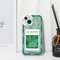 Claude Monet Arts Case For Samsung Galaxy S23 S22 S21 FE Plus Ultra Silicone A14 A34 A54 A13 A23 A33 A53 A32 A52 A52S 5G Cover